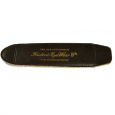 1800s  Eyeglass case, Brown Leather, Long version for straight temple styles