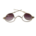 1835-80 Oval Large 4 LensSpectacle frame Virginia City Gold Dust finish