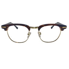 American Classic 1947 Combination Spectacle Frame. Zyl/metal Unisex-Tortoise/Gold finish
