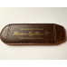 1800s Brown Leather Slip-in spectacle case Short 