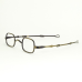 1835-80 Oblong Spectacle frame European Tarnished Brass finish
