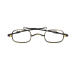 1835-80 Oblong Spectacle frame European Tarnished Brass finish