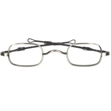 1835-80 Oblong Spectacle frame Leadville Tarnished Silver finish