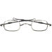 1835-80 Oblong Spectacle frame Leadville Tarnished Silver finish