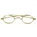 1835-80 Oval Large Spectacle frame Virginia City Gold Dust finish