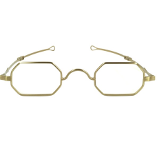 1835-80 Octagon Spectacle frame Virginia City Gold Dust finish