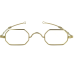 1835-80 Octagon Spectacle frame Virginia City Gold Dust finish