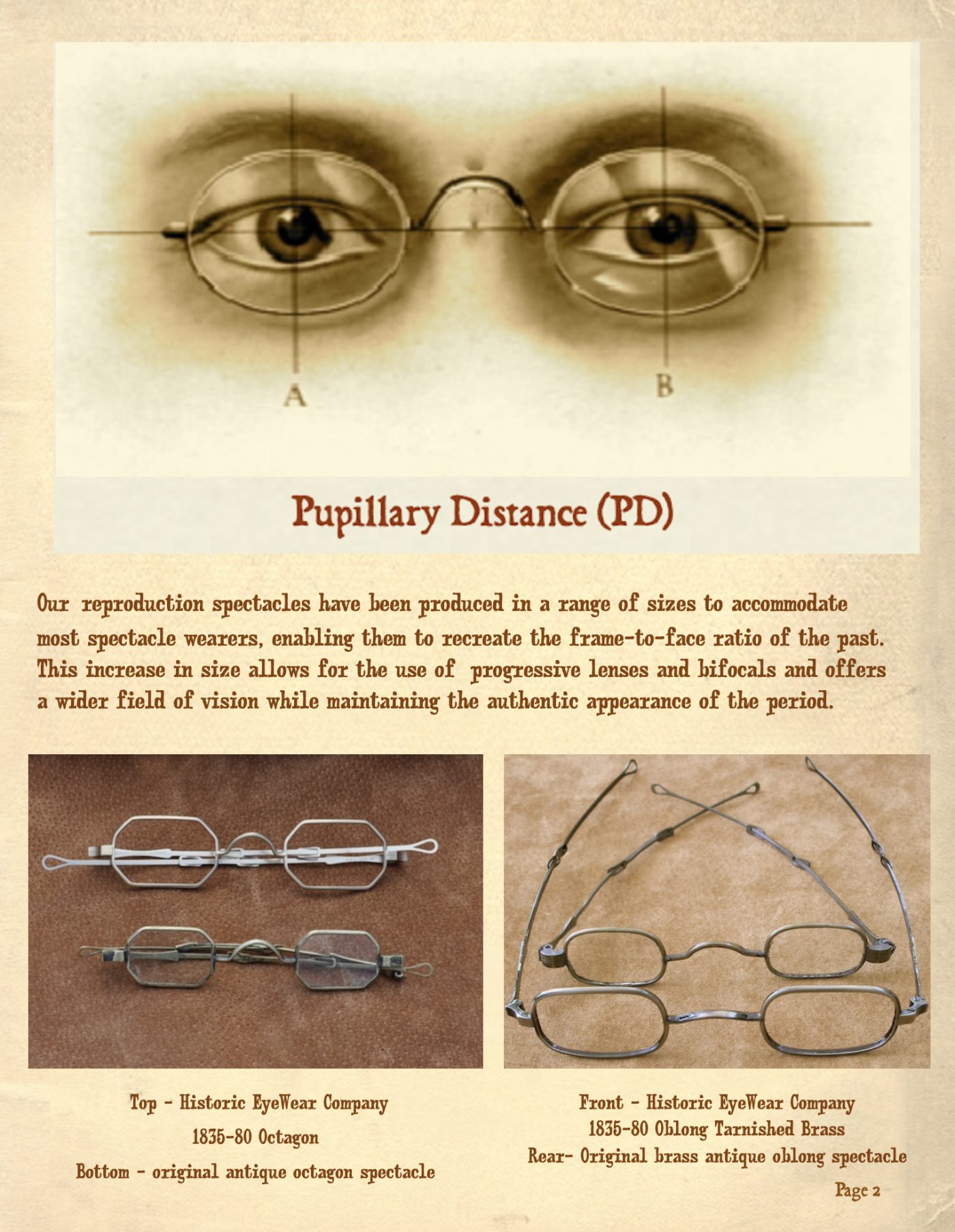 Pupillary Distance (PD) 